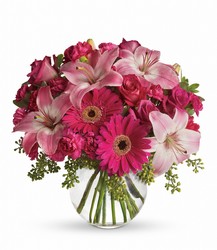 A Little Pink Me Up from Forever Flowers, flower delivery in St. Thomas, VI